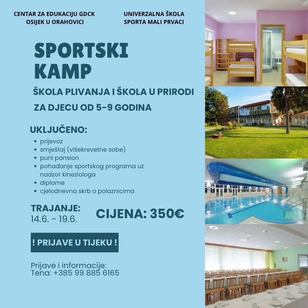 Sportski kamp Malih prvaka
