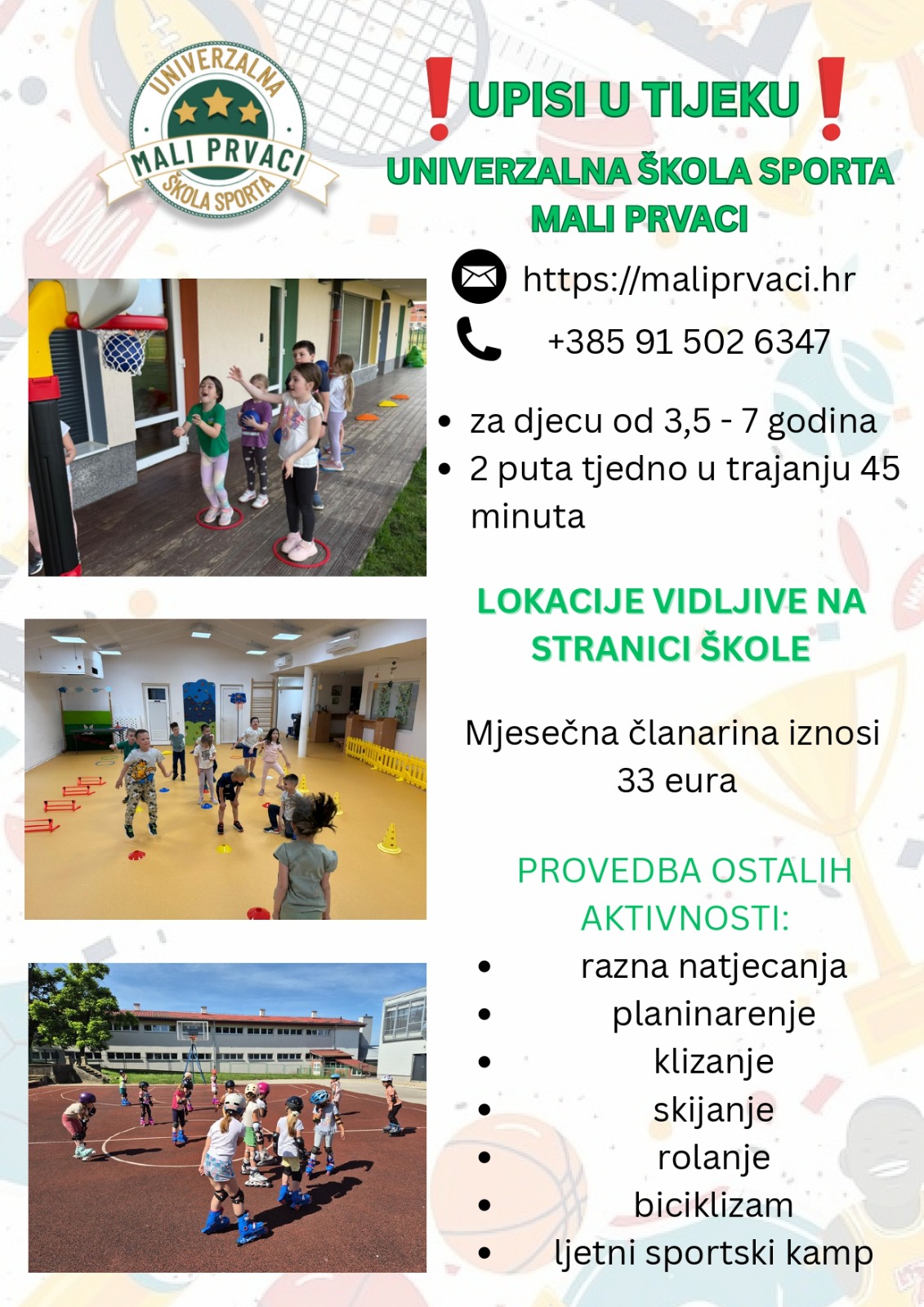 ❗️Upisi u tijeku❗️